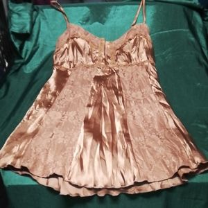 Spaghetti strap silky top